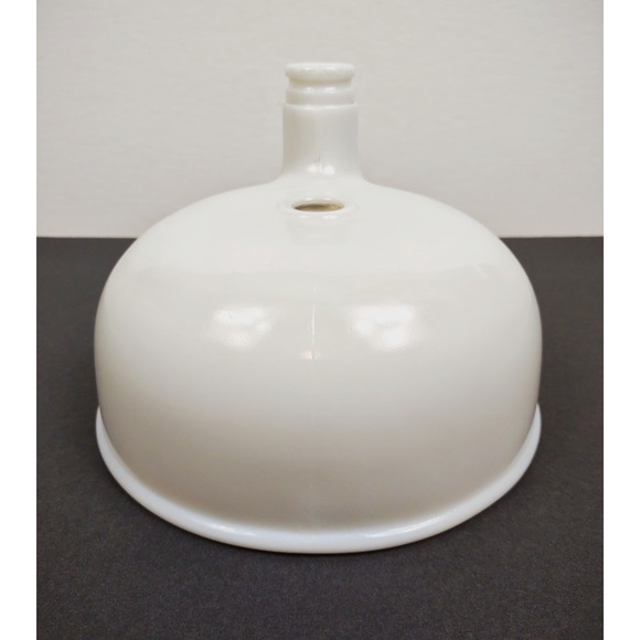 Sunbeam Milk Glass Mixmaster Juicer Replacement Bowl Straight Spout #15 99CN - Picture 6 of 6